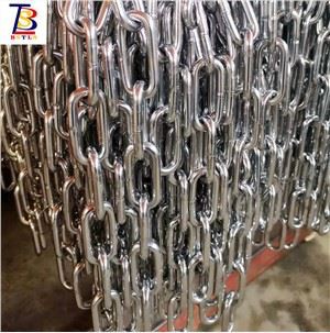 High Quality Tested SS316 And SS304 DIN766 Standard Stainless Steel Link Chain