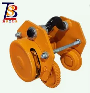 Monorail Hand Pull Heavy Monorail Crane Manual Lifting Ordinary Trolley