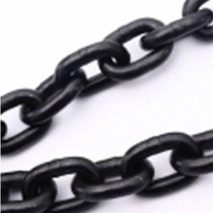 G80 Standard Black Tempered Anchor Lifting Chain
