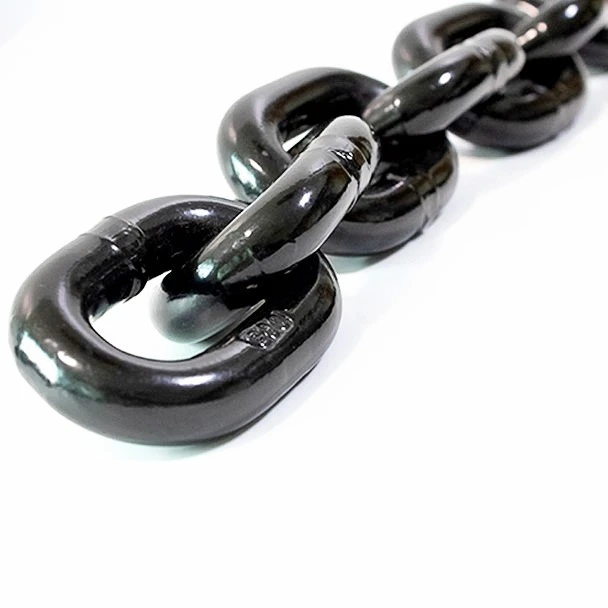 G80 Standard Black Tempered Anchor Lifting Chain