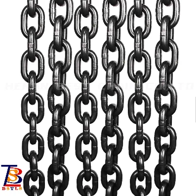 Galvanized G80 Chain Link Chain Metal Steel Chain For Lifting