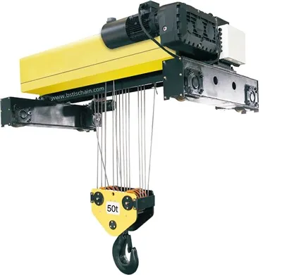European Single Girder Electric Wire Rope Hoist