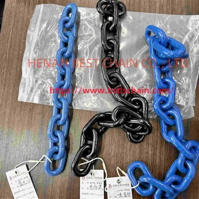 G100 Chain Blue Coating-19mm
